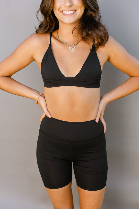 Bare Bra Top - Black