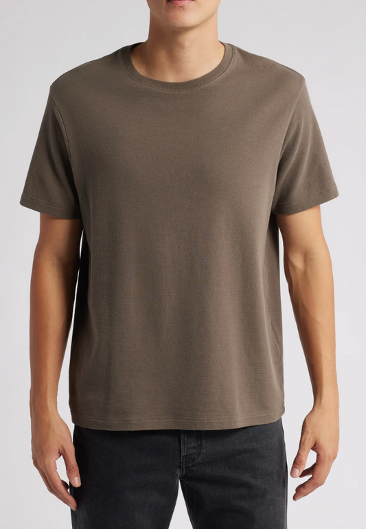 Duo Fold S/S Tee - Taupe