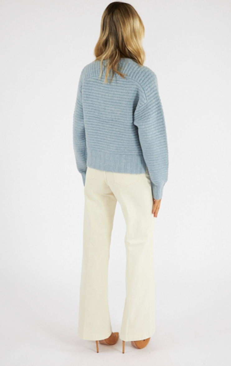 Adina Everyday Sweater - Soft Mist