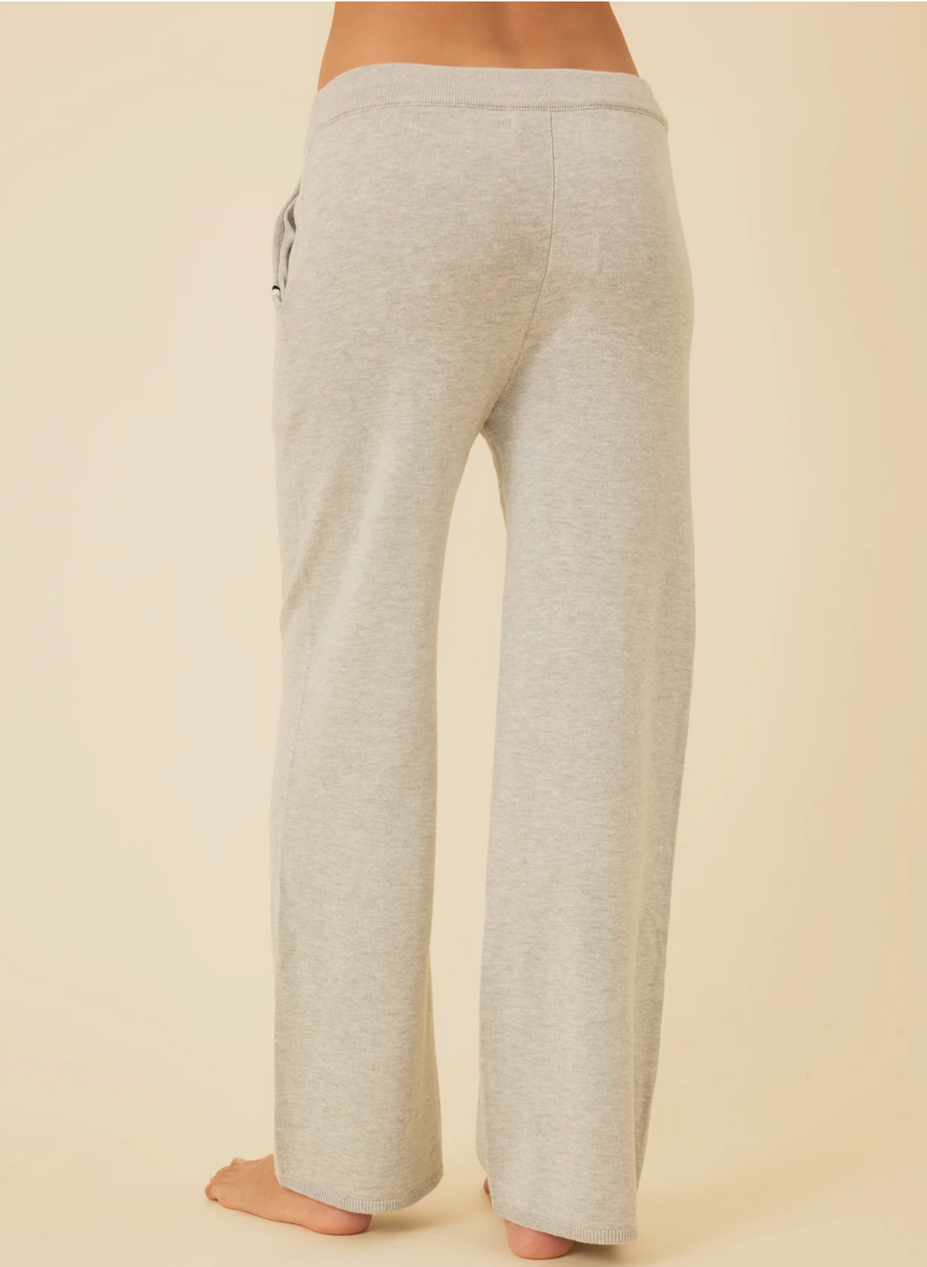 Bianca Cropped Pant - Heather Grey
