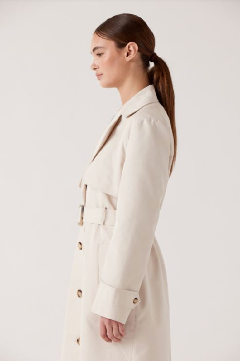 Gianna Trench Coat - Sand