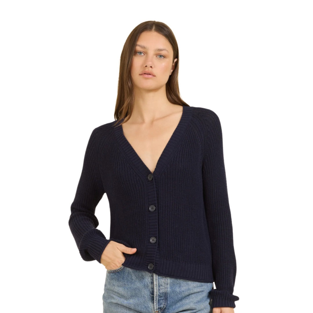 Raleigh Cardigan - Navy