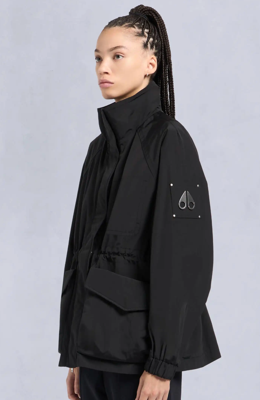 Rosemont Windbreaker- Black