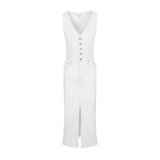 Alex Midi Dress - Le Blanc