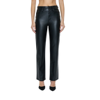 Cassie Super High Rise Straight - Slate Black