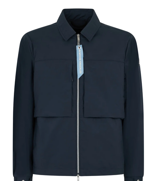 Waverly Shirt Jacket- Navy