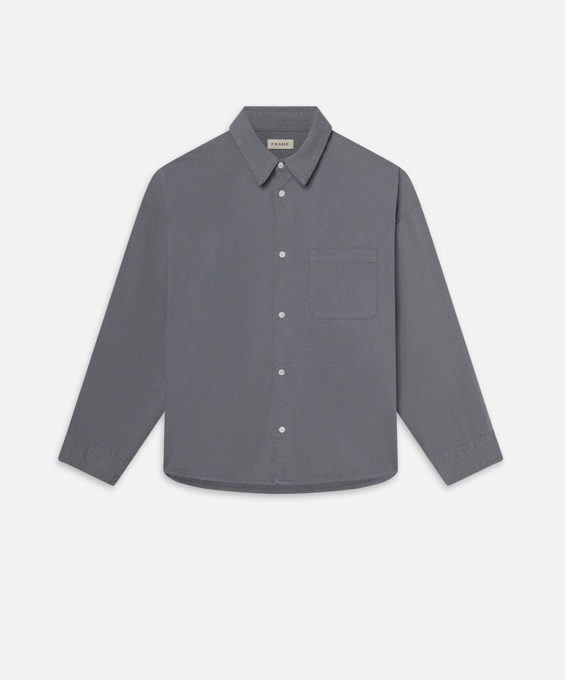 Relaxed Denim Shirt - Smoky Blue