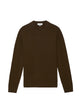 Cashmere Crewneck Sweater - Dark Camel