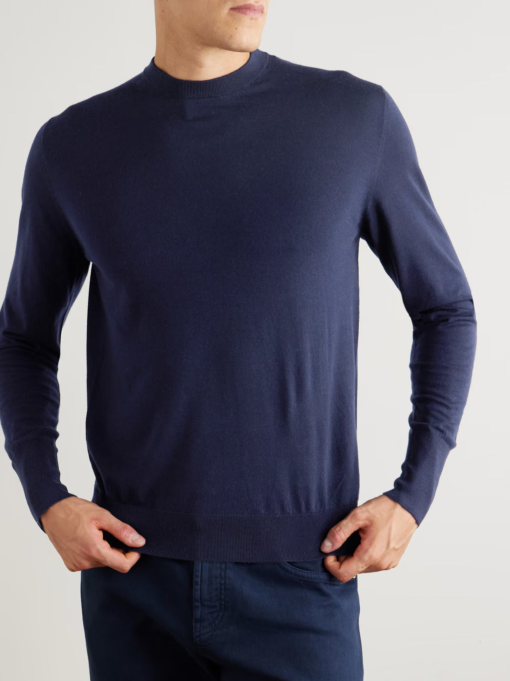 Eleventy Slim-Fit Merino Wool Sweater